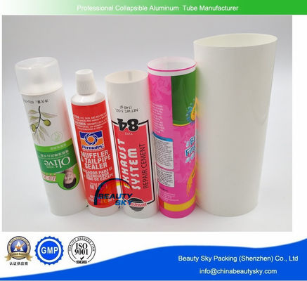 China ABL Flexible Empty Cosmetic Bottles Plastic Laminated Tube 5ml - 400ml Volume  With Screw Cap supplier